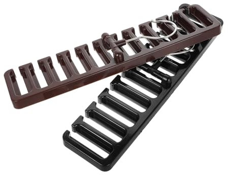 OUNONA 2pezzi Appendiabiti Per Cravatte e Cinture Organizer Per Armadio Portacravatte Appendiabiti Per Borse Da Parete Organizer Per Cravatte Uomo