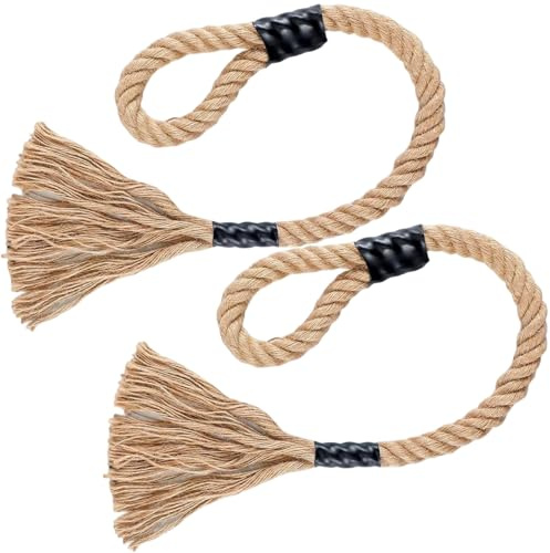 Ngbbby Corde de cerf, Corde de cerf 2 pièces, Chanvre 30 Pouces pour, Accessoires Chasse pour Chasseur