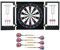 Hathaway Winchester Dartscheibenschrank, Holz, schwarz
