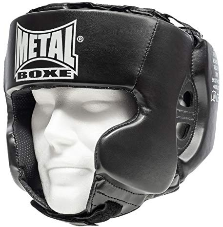 METAL BOXE - Senior-Kopfschutz, Schwarz