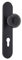 Tesa Assa Abloy TTF10UNE ES.EX.PUSH 1912 TIR.72 NE M-2T, Negro