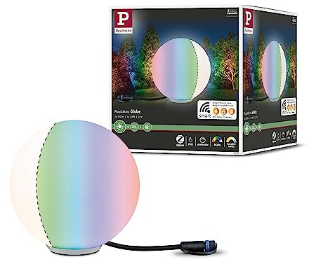 Paulmann 94269 Plug & Shine Aussenleuchte ZigBee RGBW Lichtobjekt Globe