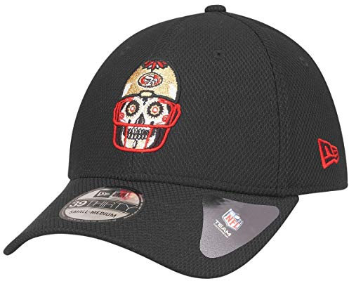 New Era 39Thirty Diamond Cap Skull San Francisco 49ers L/XL