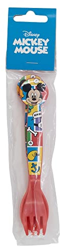 Mickey Mouse Reusable Plastic Cutlery Set of 2