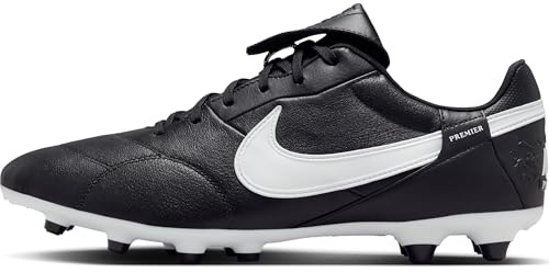 Nike HM0265-002 The Premier III FG Uomo, Black/White EU 45