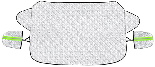 Car Windscreen Covers Frost for Winter Car Windscreen Windshield Frost Cover Ice Snow Shield Car Frost Windscreen Cover for Cars Snow Ice Frost Sun UV Dust Resistent Automotive Windscreen Snow Covers