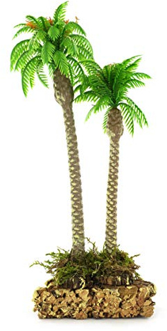 Bertoni | Palma Doppia per Presepe in Plastica 22 cm | Accessorio Presepe | Prodotto Italiano