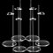 Blulu 6 Stück Puppen Ständerhalter Kunststoff Puppenständerhalter für 11,8 Zoll Puppen (Transparent, 25 cm)