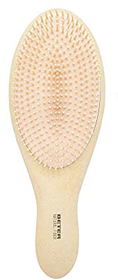 Beter Cepillo Antitirones - Fine and Fragile, Desenreda el Pelo Sin Tirones, Cuida la Cutícula del Cabello, Beige