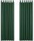 Deconovo Vorhänge Vorhänge Lärmschutz Gardinen Verdunklung Schlaufen Dicke Thermovorhang Kälteschut Hitzeschutz, 245x140 cm(HöhexBreite), Waldgrün, 2er Set