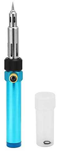 LANTRO JS - Fer à Souder Stylo à Gaz, Gaz Butane Fer à Souder Température Réglable Outil, 210-450℃ Outil de Soudure Sans Fil Stylo de Torche Fer de Gaz de Butane
