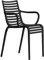 driade Pip-e Sessel, Polypropylen, Dunkelgrau, Medium
