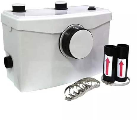 Trituratore maceratore per wc 600W Pompa sanitario per acque reflue 4 lame 240L/Min 01