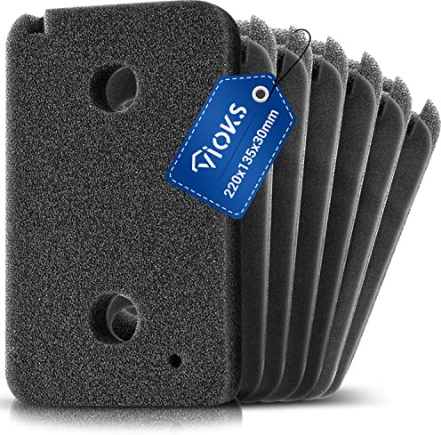 VIOKS Sockelfilter 7Stk 220x135mm Ersatz für Мiele 9499230 Trockner Filter - Filter für Wäschetrockner, Zubehör passend für Мiele Trockner Wärmepumpe