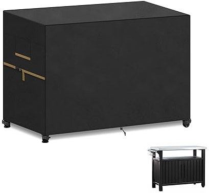 VANSHEIM Telo Barbecue Impermeabile Telo Copri Barbecue per Keter Unity Barbecue Copertura Barbecue Universal per BBQ Tavolino Telo Griglia Barbecue Copertura Telo Protettivo per BBQ Grill 125X65X90cm