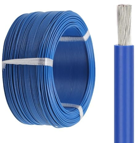 30-12 Gauge Wire 25~100FT High Temperature Silicone Wire,High Voltage Flexible Tinned Copper Cable, With Insulating Tape,UL Certified for Boiler, Lighting Fixtures, Electronic Harness(100ft,12AWG)