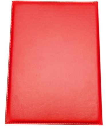 FUNOMOCYA Estuche Protector para A4 Cuero Sintético Acolchado Presentación Premios Oficina