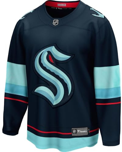Fanatics Seattle Kraken Home Breakaway NHL Mesh Jersey - L, Navy (5245821)