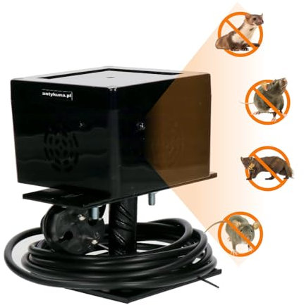 ANTIMARDER LUBERDA Repellente ermetico per roditori | Silenzioso ed Efficace | Parcheggi Magazzini | Funziona di Notte