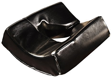 Master Massage Massage Patented Memory Foam Ergonomicdream Face Cushion Pillow Headrest, Black