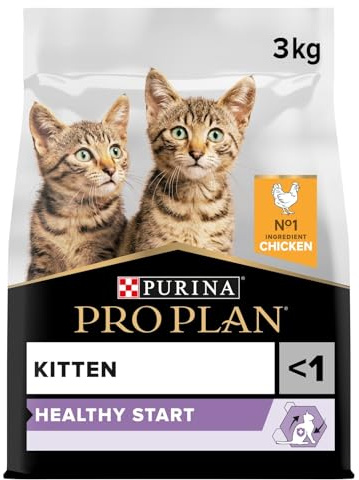 PRO PLAN Kitten Healthy Start Chicken Dry Cat Food 3kg
