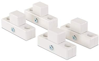 babybay Verbindungsbacken zum Laufstall passend für Modell Original, Midi, Mini, Maxi und Boxspring, weiß lackiert