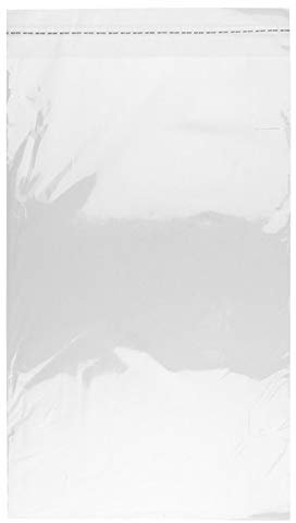 Ideen mit Herz Cellophanhüllen, 100 Stück, verschließbar, selbstklebend | Folientüten, Plastiktütchen, Cellophanbeutel (50 x 30 cm)