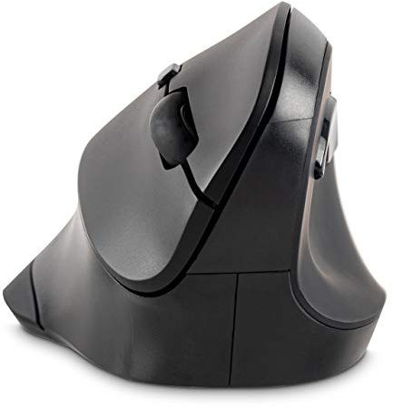 Kensington Ergonomic Vertical Wireless Mouse (K75575WW), Grey/Black