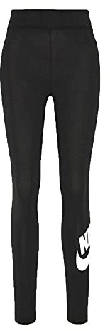 Nike Women's Sportswear Essential Leggings, Black/(White), XS