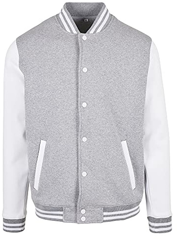 Build Your Brand Bb004-basic College Jacket Giacca Uomo