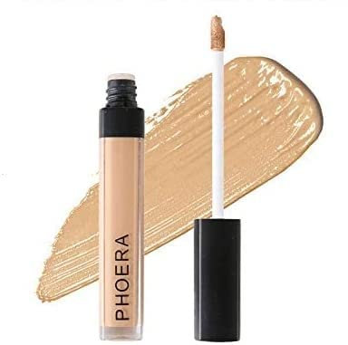 ONEKLIK Phoera Concealer Full Coverage Matte Finish, Flawless Makeup Under Eye Concealer for Dark Circles (104 Custard)