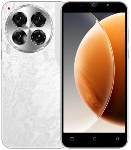 Android Smartphone Premier | 5.0-inch Display, 1+16GB ROM, 2+8MP Camera | 2500mAh Battery,| Reliable & Affordable Android Smartphone mobile phones (White)