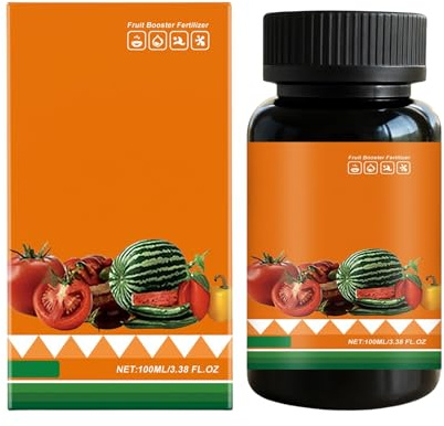 Qiwieod Concime Organico Per Alberi Da Frutto,Concime Frutta Rinforzante 100 Ml | Nutrienti Per Pomodori Piante Da Interno Prato Arbusti Aiuole Piante In Vaso