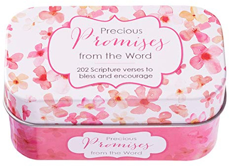 Christian Art Gifts Tarjetas de promesa con versículo bíblico para mujeres y adolescentes: promesas preciosas de la palabra, 202 versículos de las Escrituras para bendecir y animar, tarjetas
