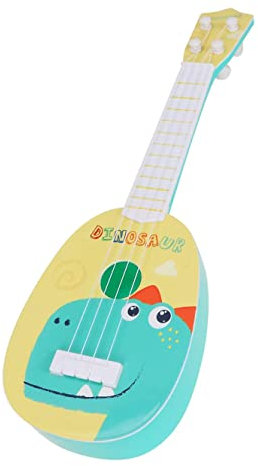 Binnan Kindergitarre Kinder Ukulele Spielzeug 4 Saiten Musikinstrument Mini-Gitarre Lernspielzeug für Kinder