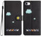 Tivenfezk Nadoli Niedlich Katze Wolke Hülle für iPhone 7/8/SE 2020/2022/2023,PU Leder Handyhülle mit Tier Muster Kartenfach Magnet Klappbar Case Schutzhülle Flip Brieftasche Handytasche