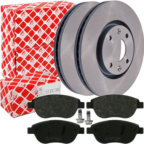 Bremsscheiben Ø283mm + Beläge vorne für C3 C4 + 206 207 307
