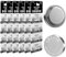avmzvo Pilas de botón LR1130 AG10 LR 1130 batería 1,5 V (48 Unidades) LR54 1131 189 Pila de botón alcalina sin Mercurio (LR1130-6-48)