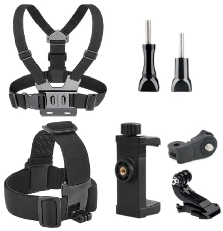 Body Mount Chesty: Soporte Ajustable para Arnés con Correa para El Pecho