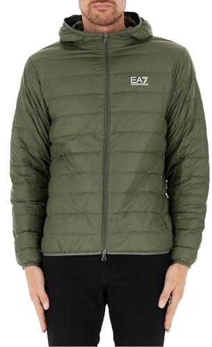 EA7 Emporio Armani Giubbotto Piumino Uomo Down Jacket 8NPB24PNGPZ 8058997334464 - Verde Verde 1846