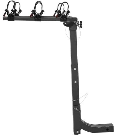 Attelage de remorque de vélo, porte-vélos de luxe pour 3 vélos, pour coffre de voiture