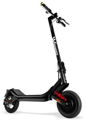 Wispeed - Airo V6 - Trottinette Électrique Adulte 8,5’’ – Autonomie 20 km - Moteur 350W - Frein à Disque - Écran LED - Résistance IP65 - Clignotants - Suspensions - Vitesse Max 25 km/h