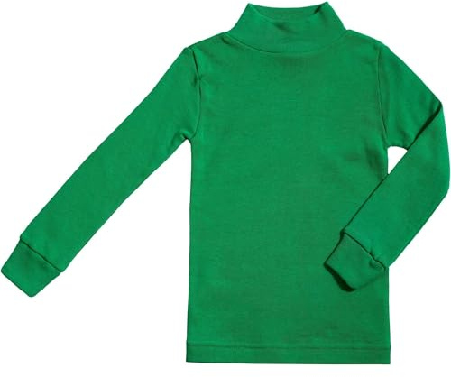 BABIDU | Camiseta Interior Niños Unisex Cuello Medio Alto Semicisne, Gama Punt NOU, Ropa para Niño y Niña de 2 a 16 Años Unisex, Camiseta Interior Manga Larga Algodón y Poliéster, Complemento Disfraz