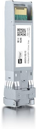 10G Single Mode SFP+ LC Modul, 10GBase-LR Fiber Transceiver für Cisco SFP-10G-LR, Meraki MA-SFP-10GB-LR, Ubiquiti UniFi UF-SM-10G, Mikrotik, Netgear,D-Link,TP-Link (SMF,1310nm,10km,DDM)