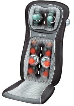 Beurer 260 HD 2 en 1 Housse de Siège Massage, Individuelle