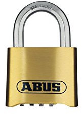 Abus 33304 – Candado numérico, 50 mm, color dorado
