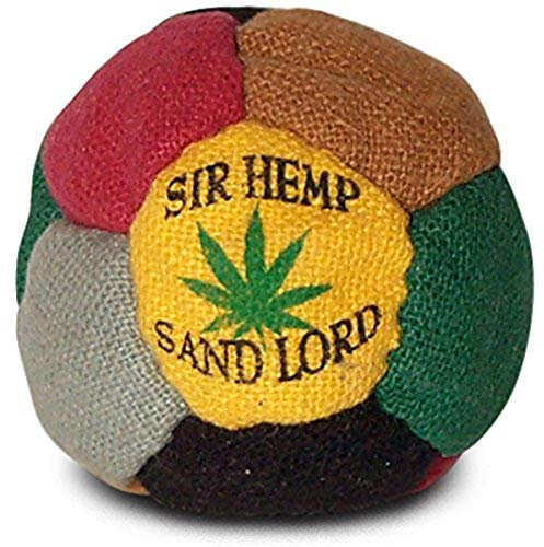 World Footbag Sir Hanf Fußsäcke, Schwarz/Grün/Grau/Rot/Hellbraun/Gelb