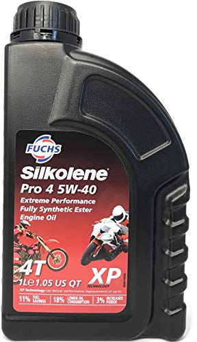 Fuchs Silkolene Pro 4 5W-40 XP 1 Litre Engine Oil (4T Engine Oil) /