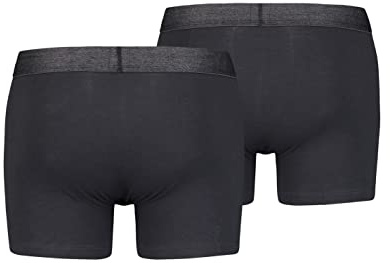 Levi's Lot de 2 boxers pour homme en coton biologique