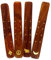 Irge Porta Incenso Legno Oro